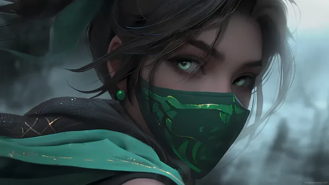 Akali League of Legends live wallpaper at 3840x2160