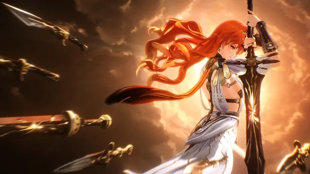 Augusta Wuthering Waves Celestial Power 4K live wallpaper