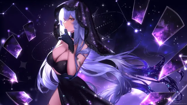 Black Swan Honkai Star Rail live wallpaper in native 4K