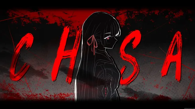 Monochrome Chisa from Wuthering Waves in a 4K desktop composition