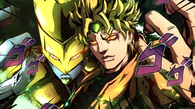 Dio Brando JoJos Bizarre Adventure 4K anime live wallpaper.