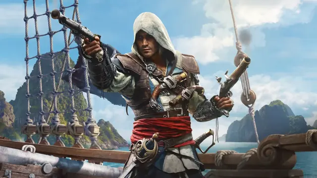 Edward Kenway featured in an Assassin’s Creed Black Flag wallpaper