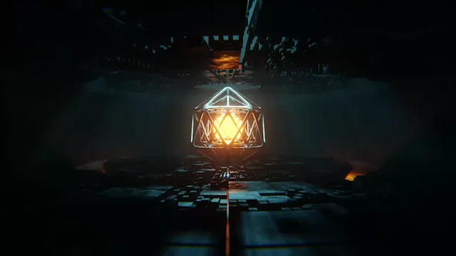 Science-fiction energy core featured in a futuristic 4K live wallpaper
