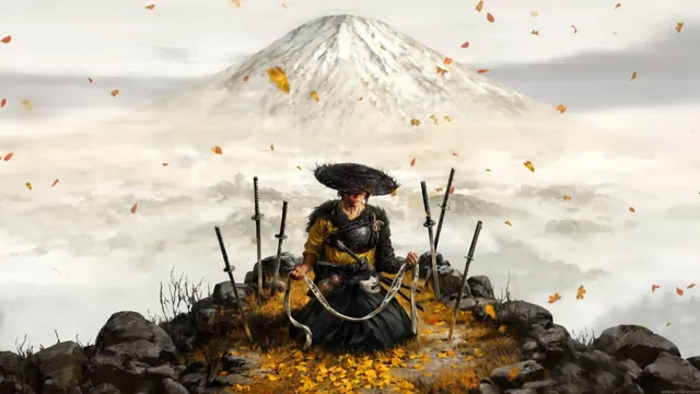 Ghost of Yotei The Lone Warrior 4K live wallpaper