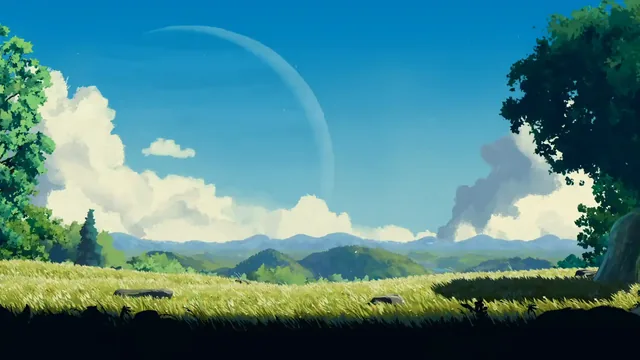 Landscape-themed Planet Of Lana live wallpaper
