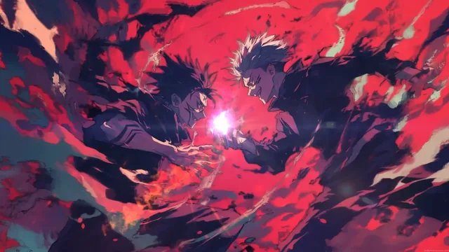 Satoru Gojo versus Ryomen Sukuna 4K anime live wallpaper.