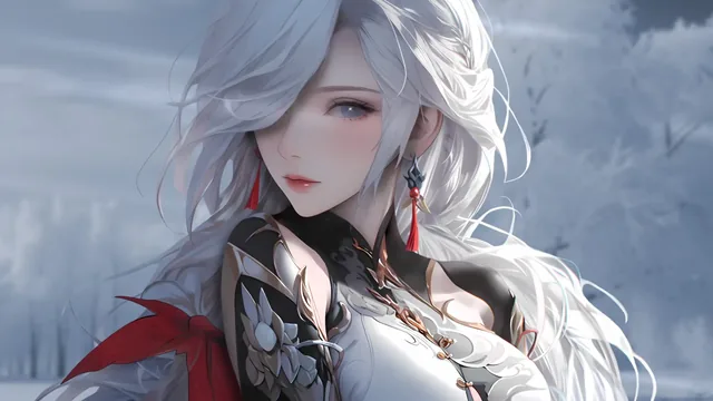 Shenhe Genshin Impact live wallpaper in 4K