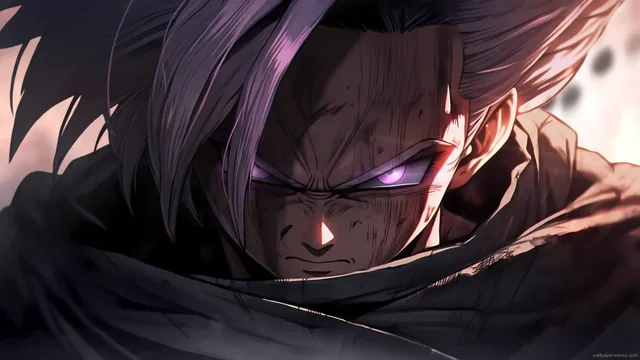 Super Saiyan Trunks Dragon Ball 4K anime live wallpaper.