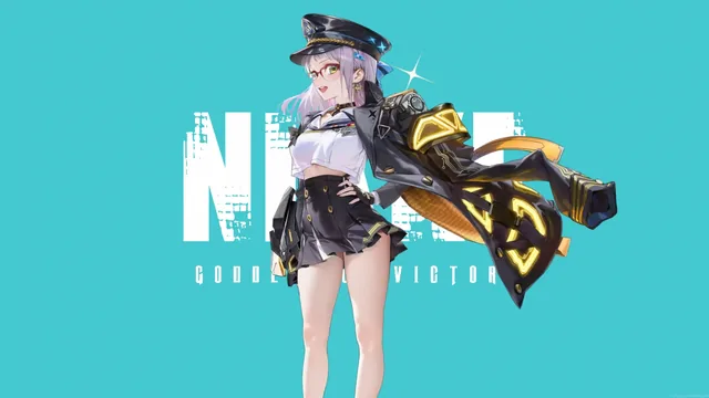 Vision Eye from Goddess of Victory Nikke in a 4K live wallpaper.