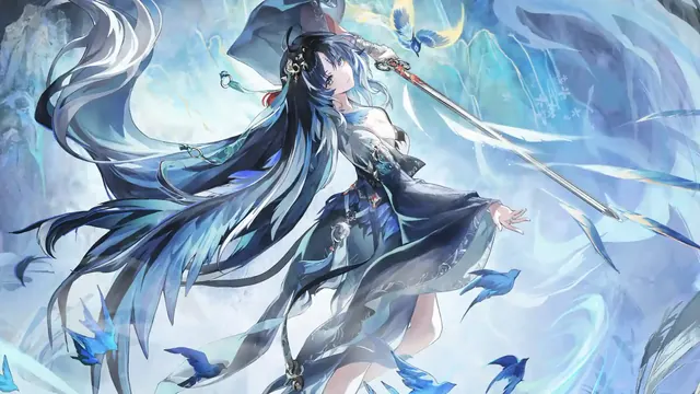 Yangyang and Xuanling together in a Wuthering Waves wallpaper